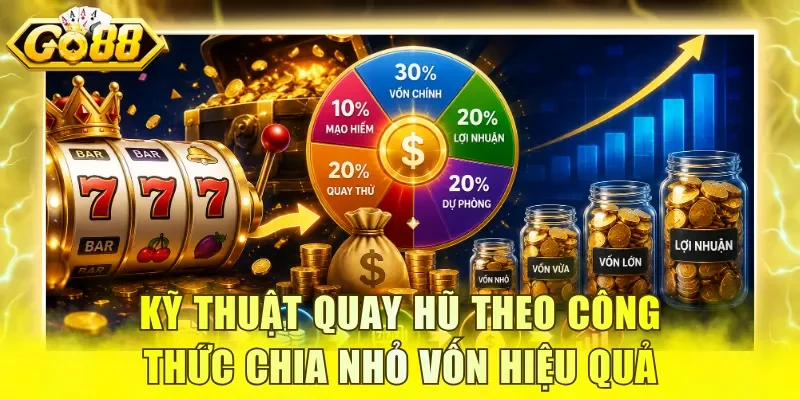 Áp dụng kỹ thuật quay hũ theo công thức chia nhỏ vốn hiệu quả
