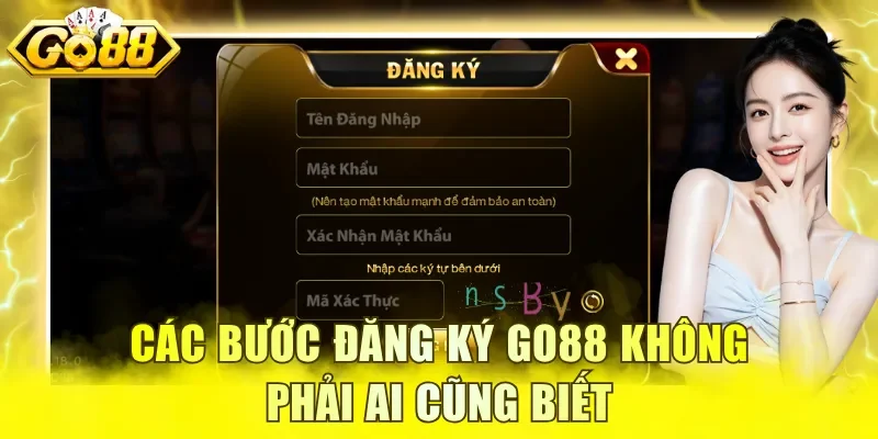 Các bước đăng ký GO88 không phải ai cũng biết