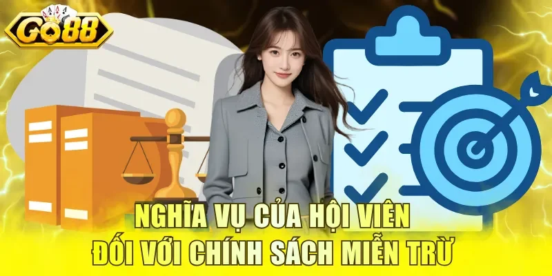 Nghĩa vụ của hội viên đối với chính sách miễn trừ